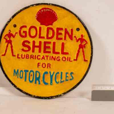 Advertising plaque