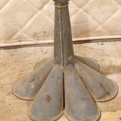 Tin washing plunger