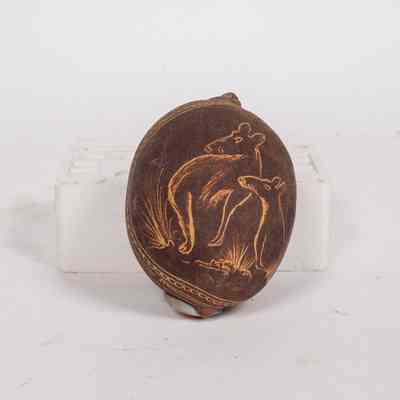 Carved Boab Nut