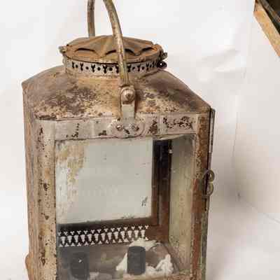 Double Candle, Railway Lamp