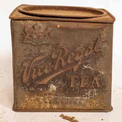 Tea tin