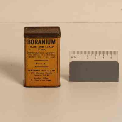 Tin of Bullionism Hair and Scalp Tonic