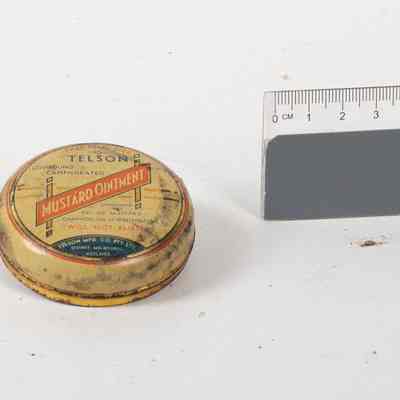 Talcum mustard ointment