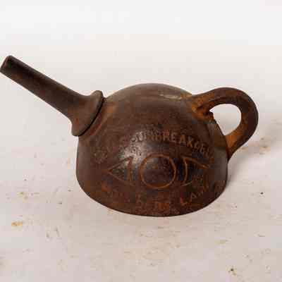 Cast Iron molders lamp