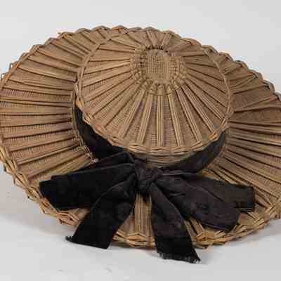 Woven ladies hat