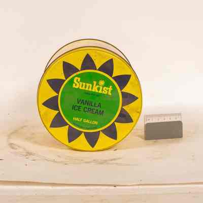 Ice cream Tin