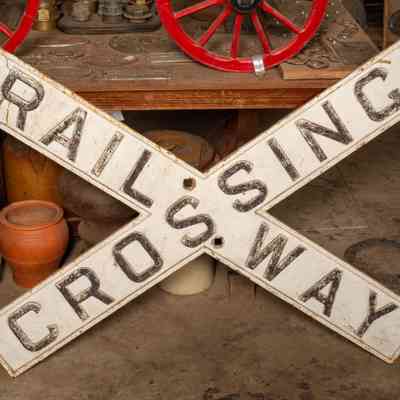 Rail Crossing Sign