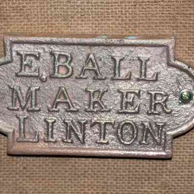 Machinery Plaque