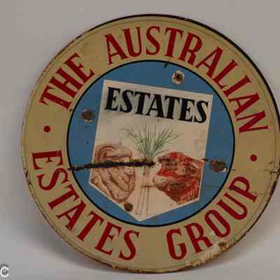 Tin Sign