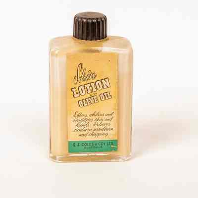 Coles olive oil lotion