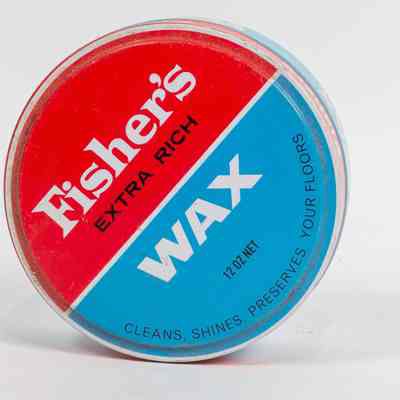Fishers wax for polishing floors