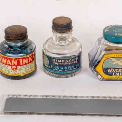 Ink Bottles x 3