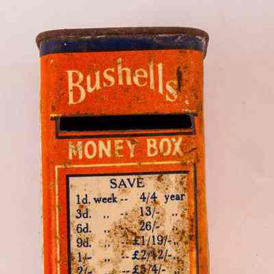 Bushells Money Box