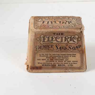 Block of Warnock Brothers electric soap