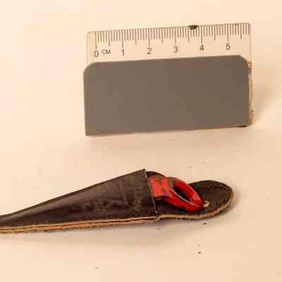 Leather Pouch with Golf Tees