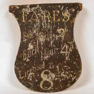 Carriage sign