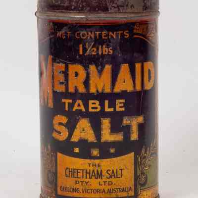 Mermaid Table Salt Tin