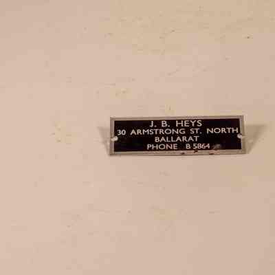 Plaque