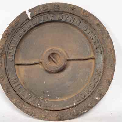 Lid Caps from Ballast Tanks