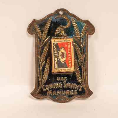 Advertising Piece matchbox holder