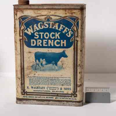 Drench tin