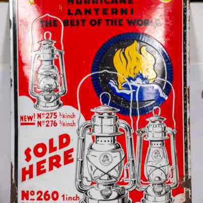 Feuerhand lamps enamel Sign