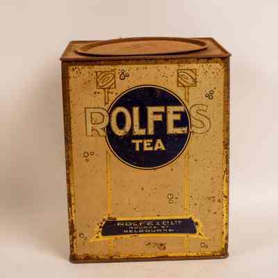 Tea tin