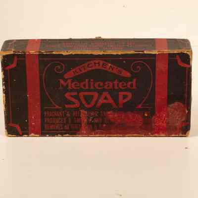 Cardboard Box of Kitchens Medicated Soap
