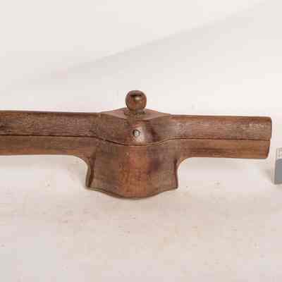 Wooden herb grinder