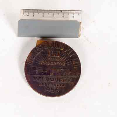 Stokes Centenary medallion