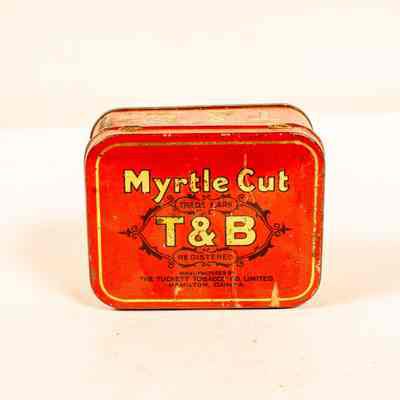 Tobacco tin