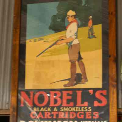 Large Advertising Sign- wooden frame
