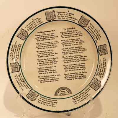 Ceramic plate