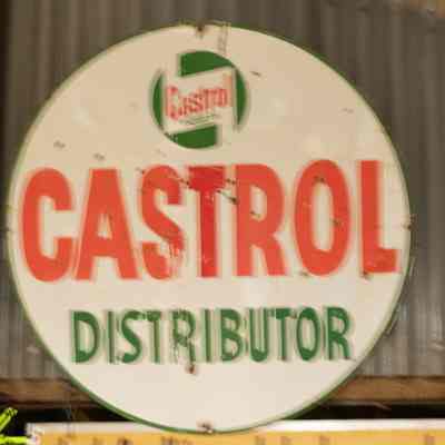 Enamel Sign