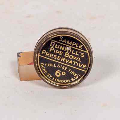 sample pipe bowl preservative