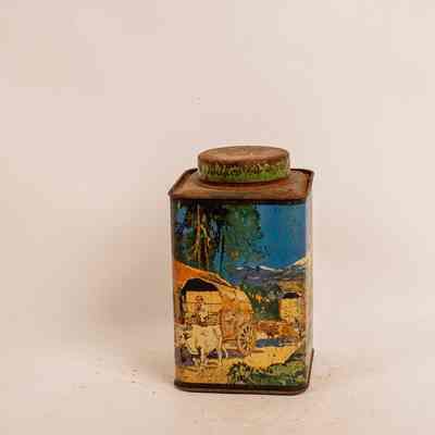 Tea tin