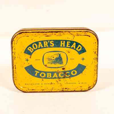 Tobacco tin
