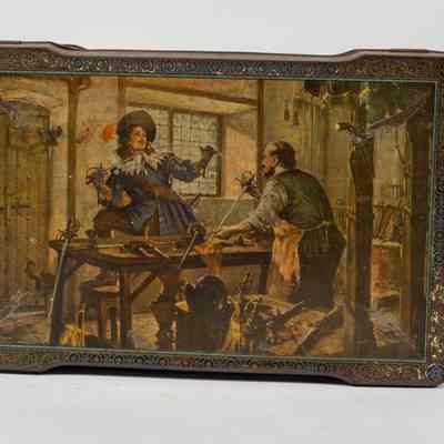Rectangular, Pascal Sweet Tin,