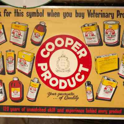 Coopers Advertising sign
