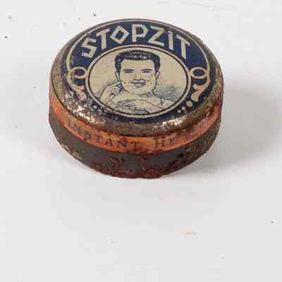 Tin of Stop Zit