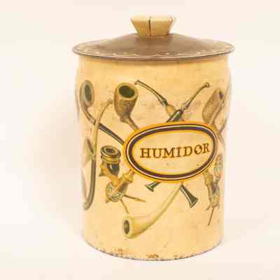 Tin humidor