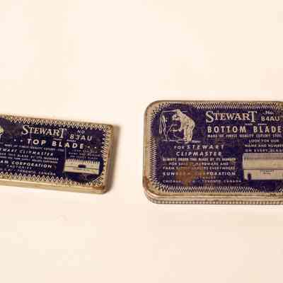 Stewart's blades