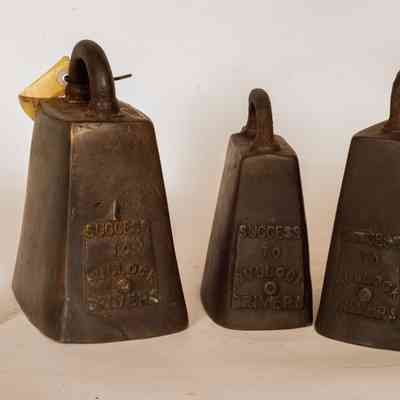 Brass bullock bells