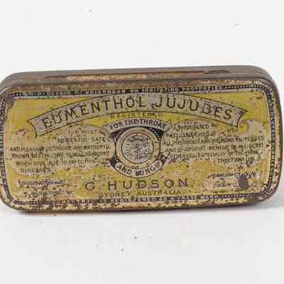 Eumenthol Jujubes tin