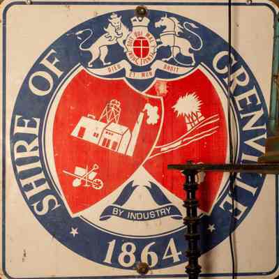 Sign Grenville shire
