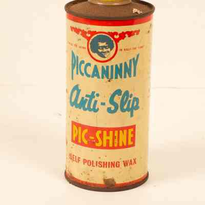 Can of Piccaninny Anti-Slip Pick Shine Self-Polishing Wax