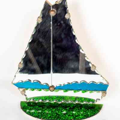 Sailing boat Mirror