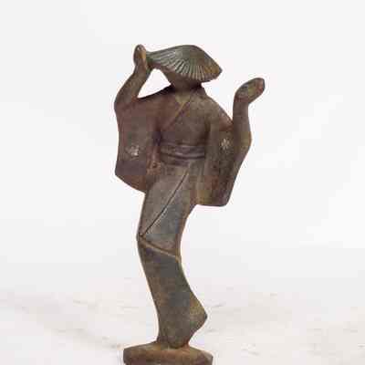 Cast figurine