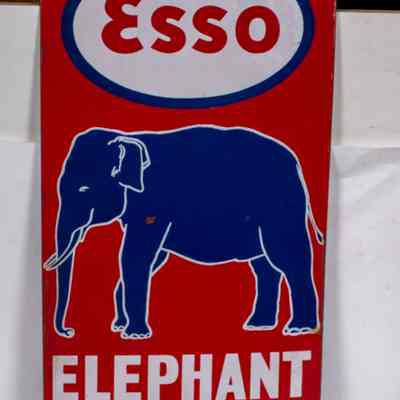 Esso Sign enamel