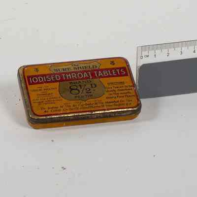 Tin Iodized Throat Tablets